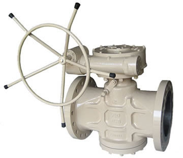 CS lubrifié par équilibre inversé solides solubles de la vanne à robinet de pression DN50-DN700 PN16-64 EN TANT QUE duplex