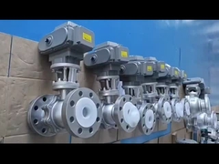 Valve à bille électrique à deux pièces