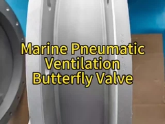 Ventilateur à papillon pneumatique marin