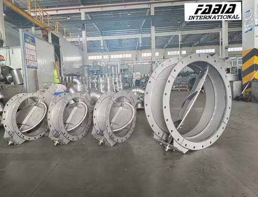 Flue Gas Butterfly Valve Industrial Butterfly Valve  Air Valve