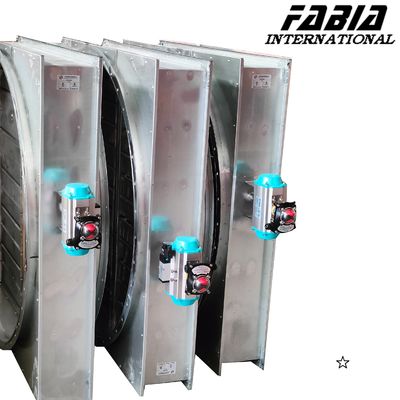 Customised valves Pneumatic Flue Flapper Valve Stainless Steel Gas Flapper Valve