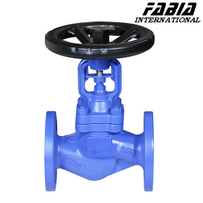 1 Flange de soupape globe en acier au carbone soupape globe à haute température