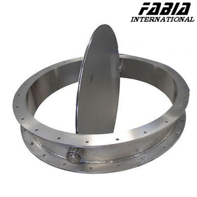 200 mm 150 mm 110 mm en acier inoxydable à flèche de ventilation soupape papillon pour la conduite d'eau