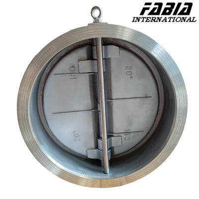 Ventilation industrielle soupape papillon en acier inoxydable grand diamètre DN500