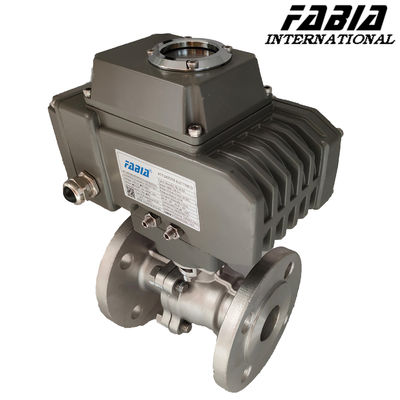Valve à bille à flèche industrielle à ultra-haute performance Valve électrique à haute pression