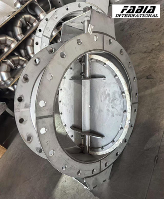 Vanne papillon pour gaz de combustion Vanne papillon industrielle Vanne d'air