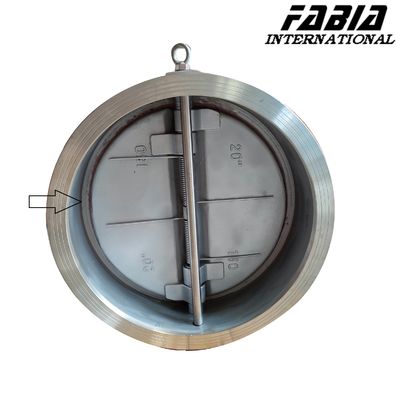 Ventilateur à papillon industriel en acier inoxydable de grand diamètre DN500