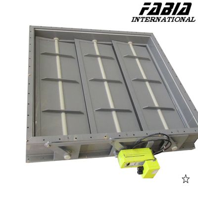 Drawings Customized Electric Flue Industrial Flapper Valve Stainless Steel Other materials